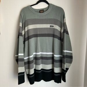 South Pole vintage 90’s Men’s knit stripped long sleeve sweater size XL!
